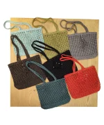 کیف بافت رافیا مدل دریا