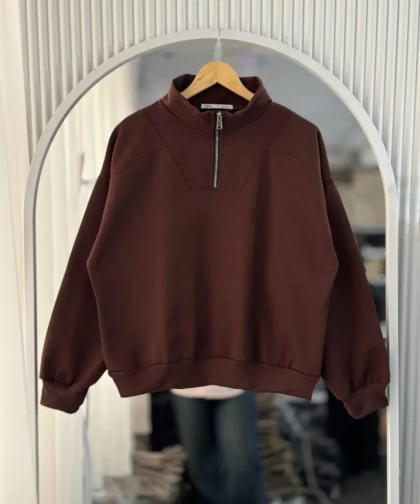 دورس نیم زیپ مدل نیوا