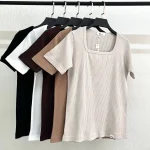 تیشرت کبریتی یقه خشتی هیلا