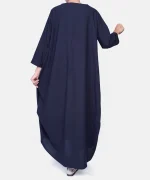 پیراهن کفتان پنبه کش مدل سرمه